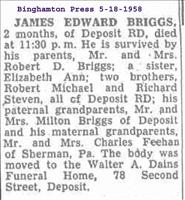 Briggs, James Edward